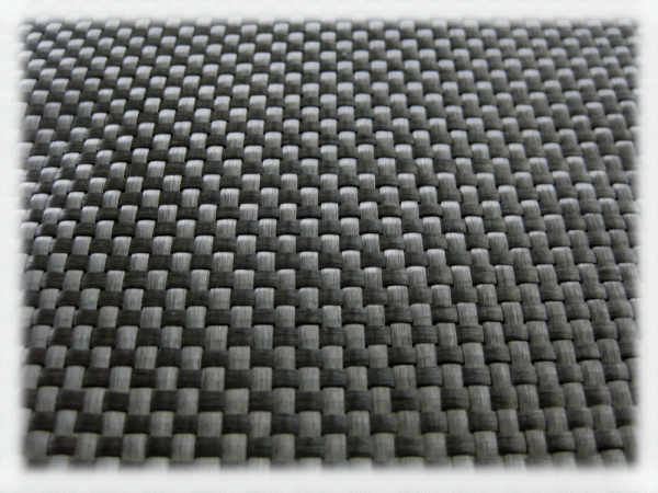 480 g/m² Carbon-Gewebe, Leinwand, 120 cm