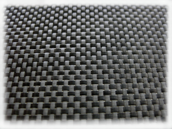 200g/m² Carbon-Gewebe, Breite 120 cm, Leinwand