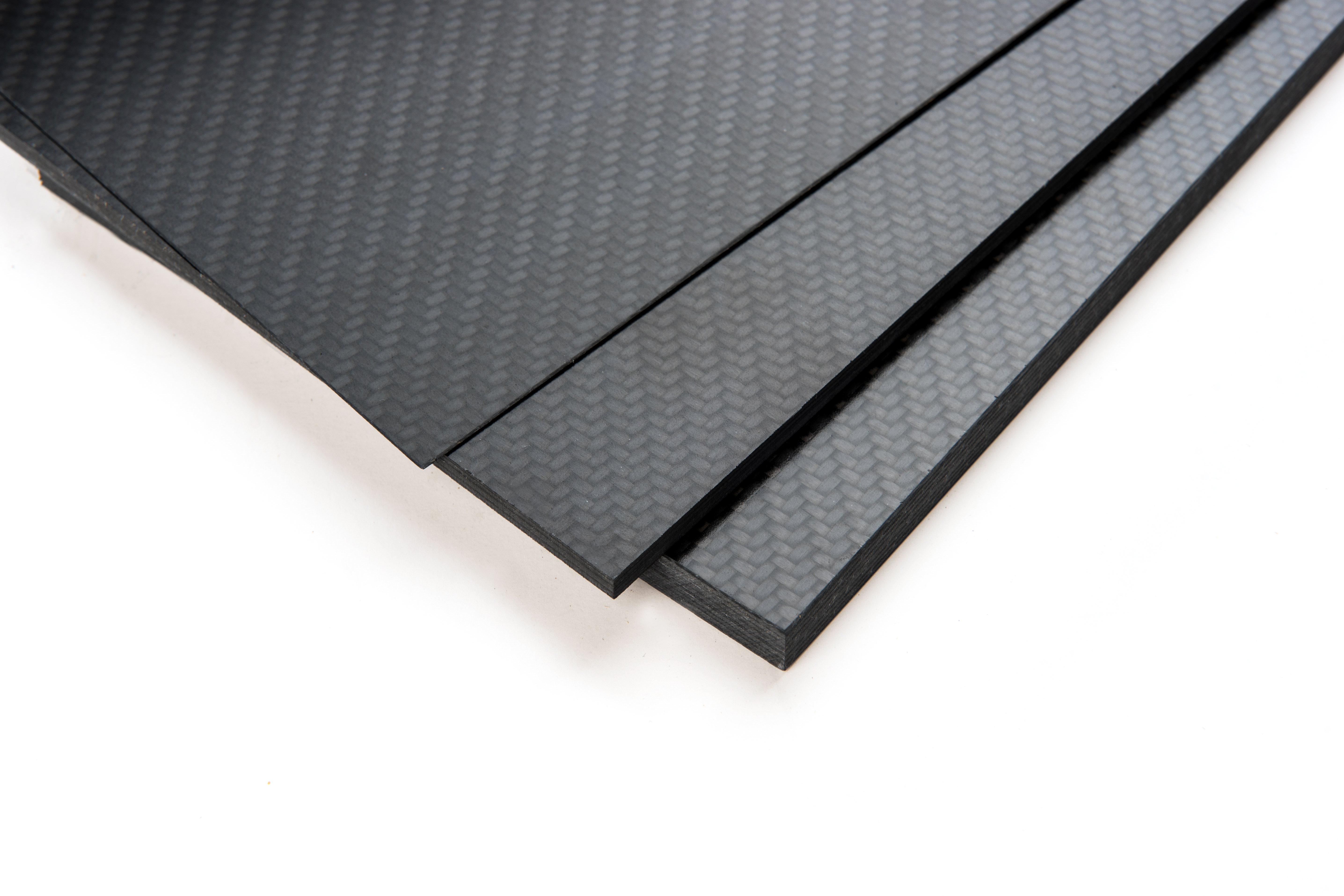 seidenmatt /Größe wählbar CFK GFK Kohlefaser Carbon GF3 Black Platte 5,0mm 
